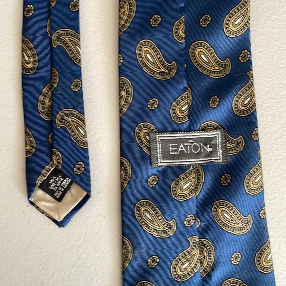 Eaton’s Silk foulard tie - Picture 5 of 5